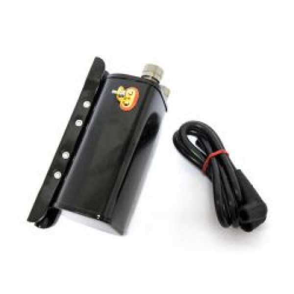 OEM-Style-Kit mit frühen 6-Volt-Spulen und Kabeln. Schwarz